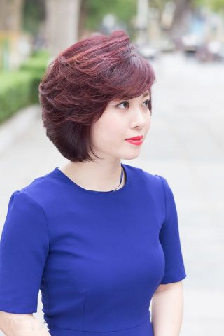 Tóc ngắn bà sui